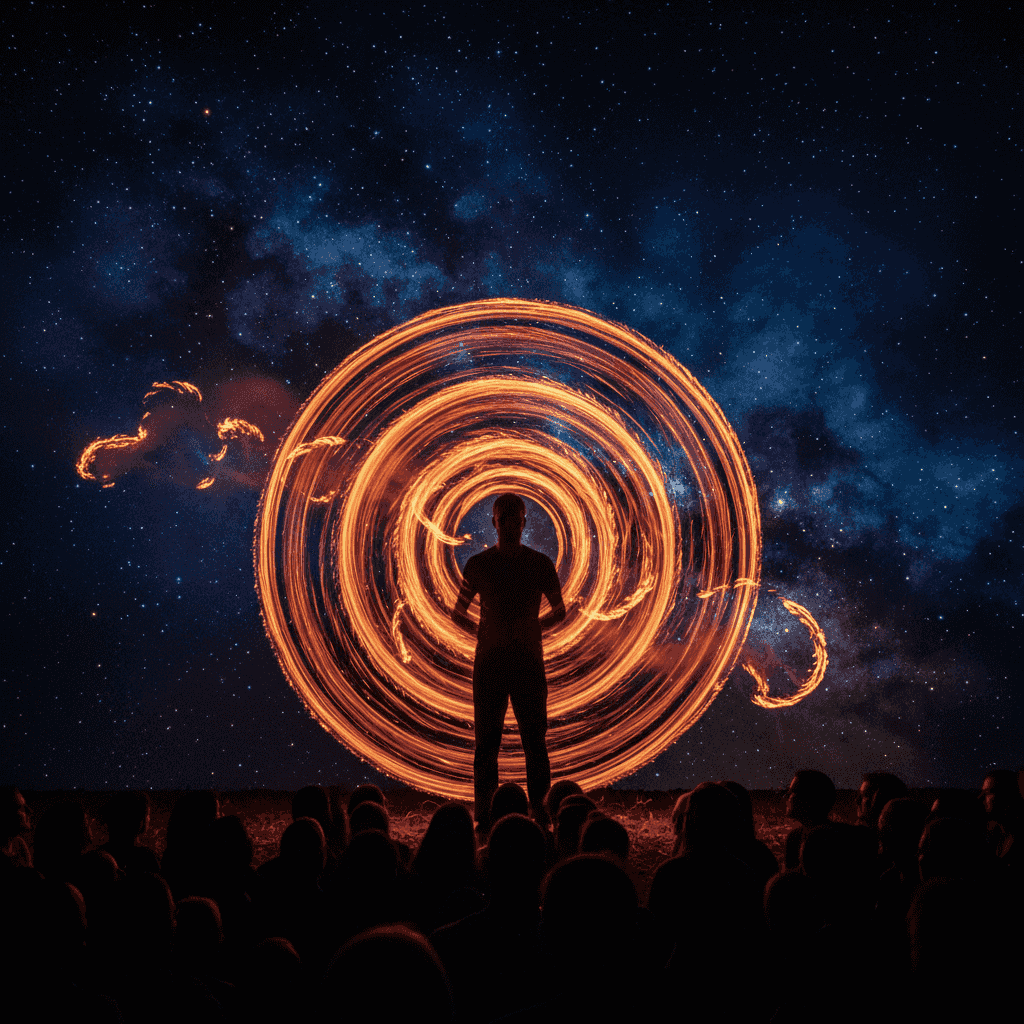 Fire Dancer example generated with Nano Banana