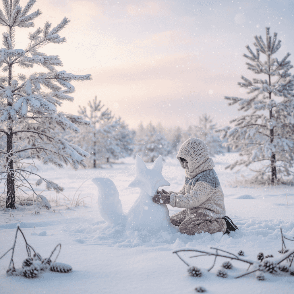 Winter Wonderland example generated with Nano Banana