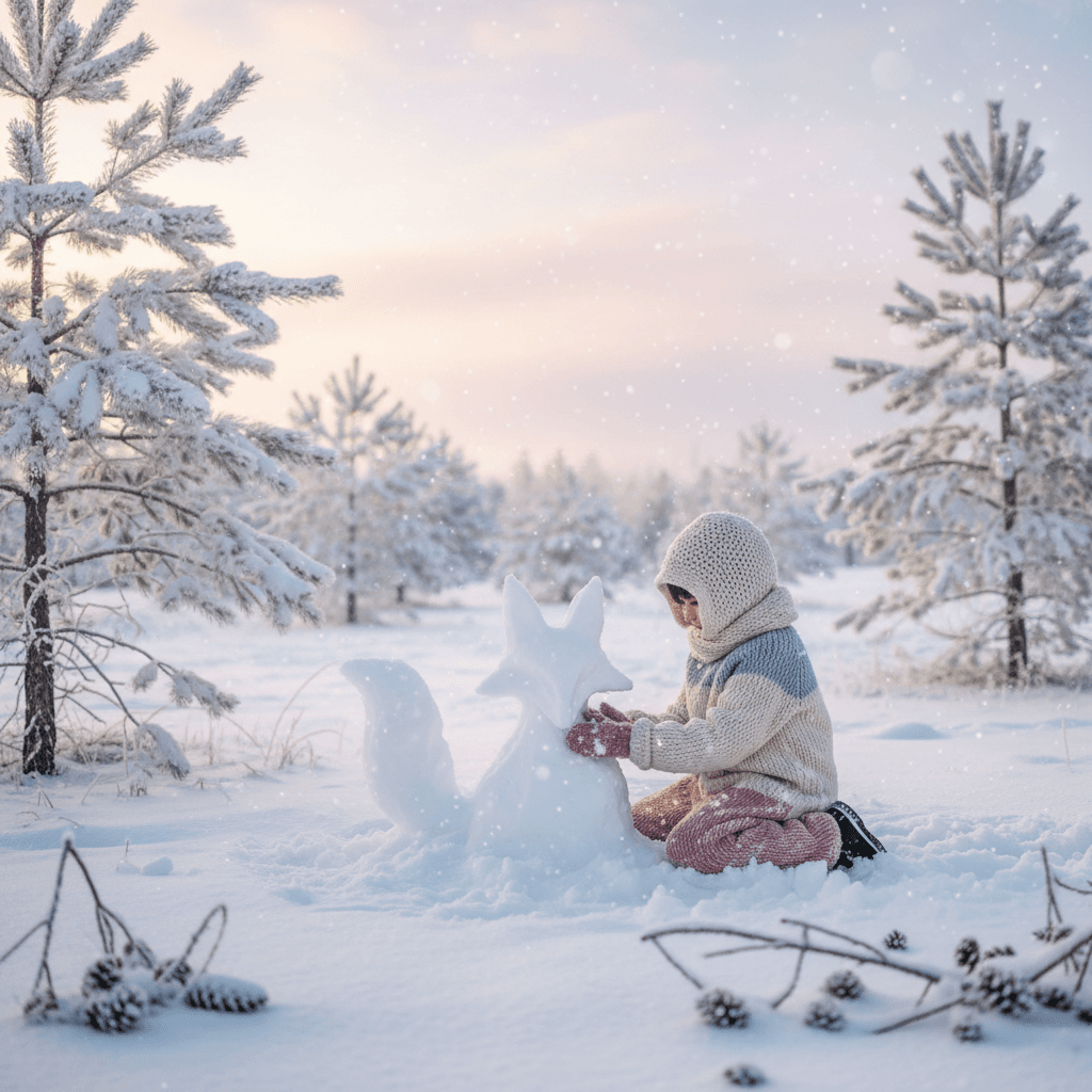 Winter Wonderland example generated with Nano Banana