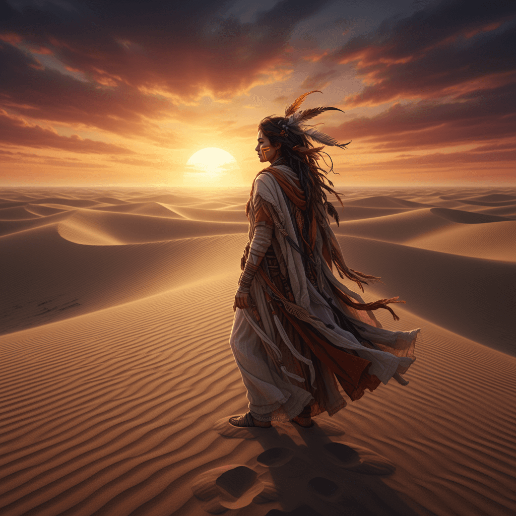 Desert Tribal example generated with Nano Banana