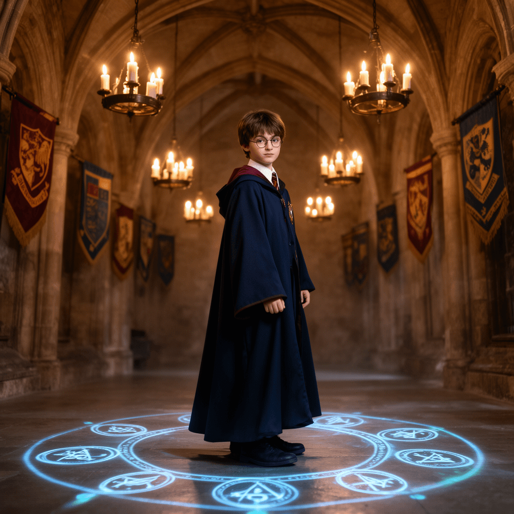 Hogwarts example generated with Flux 2