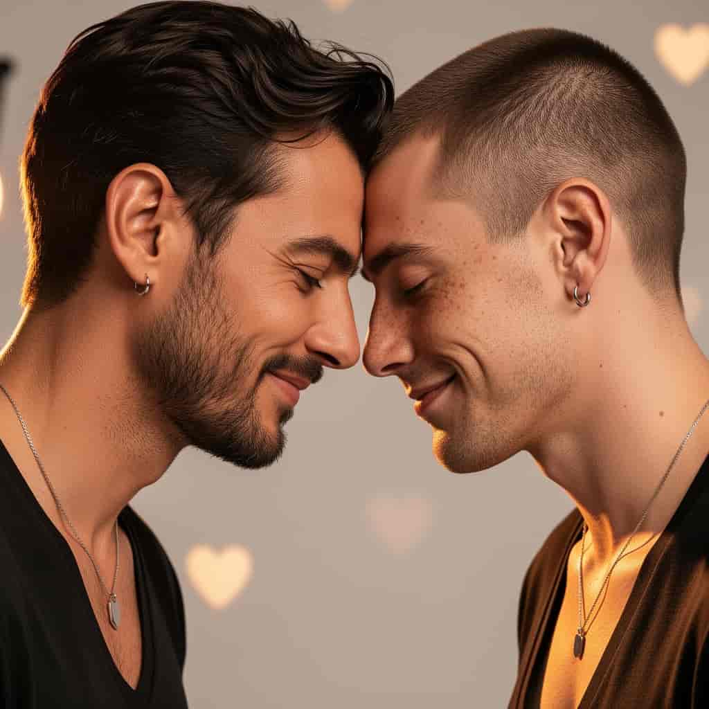 Couple Portrait example generated with Flux 2 Flex