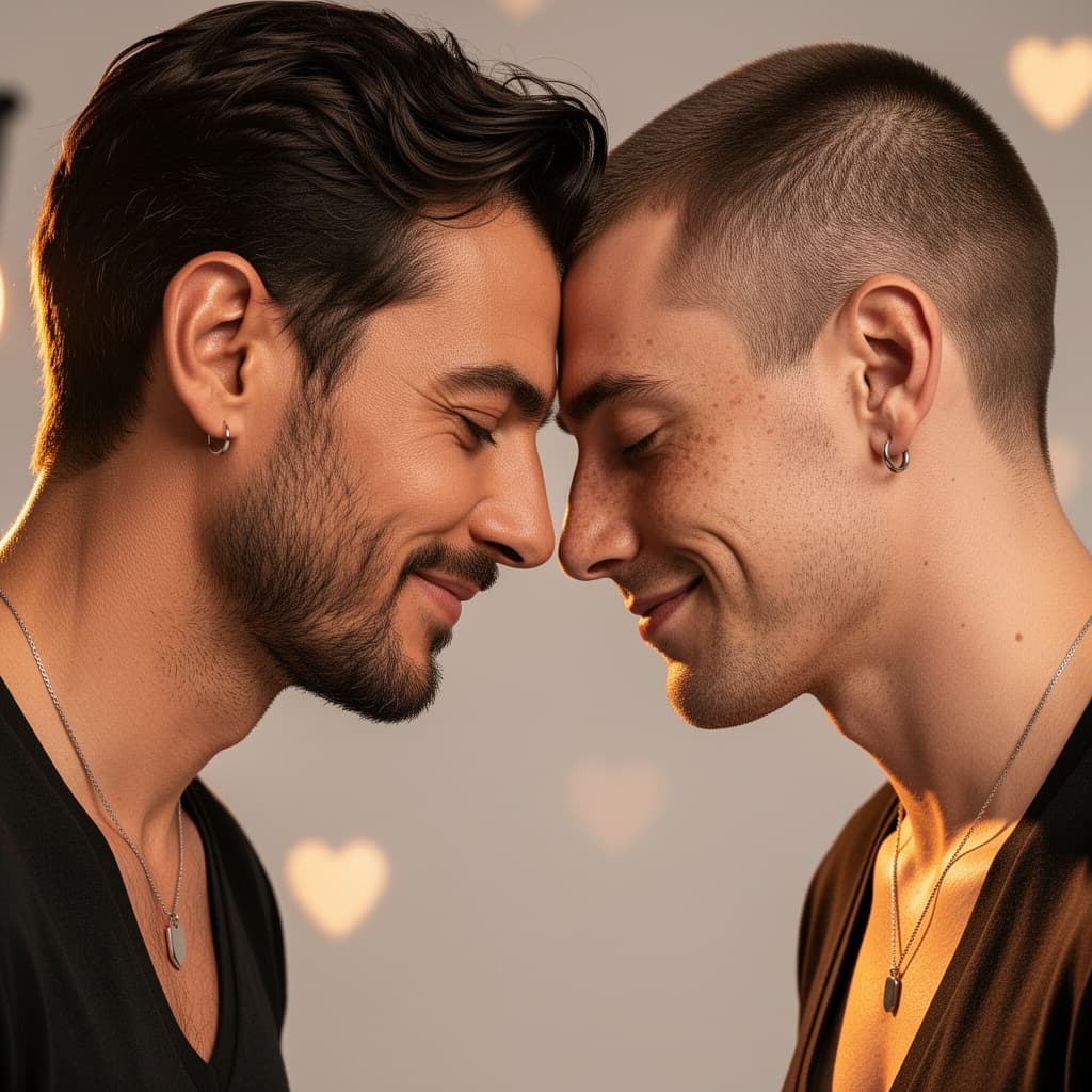 Couple Portrait example generated with Flux 2 Flex