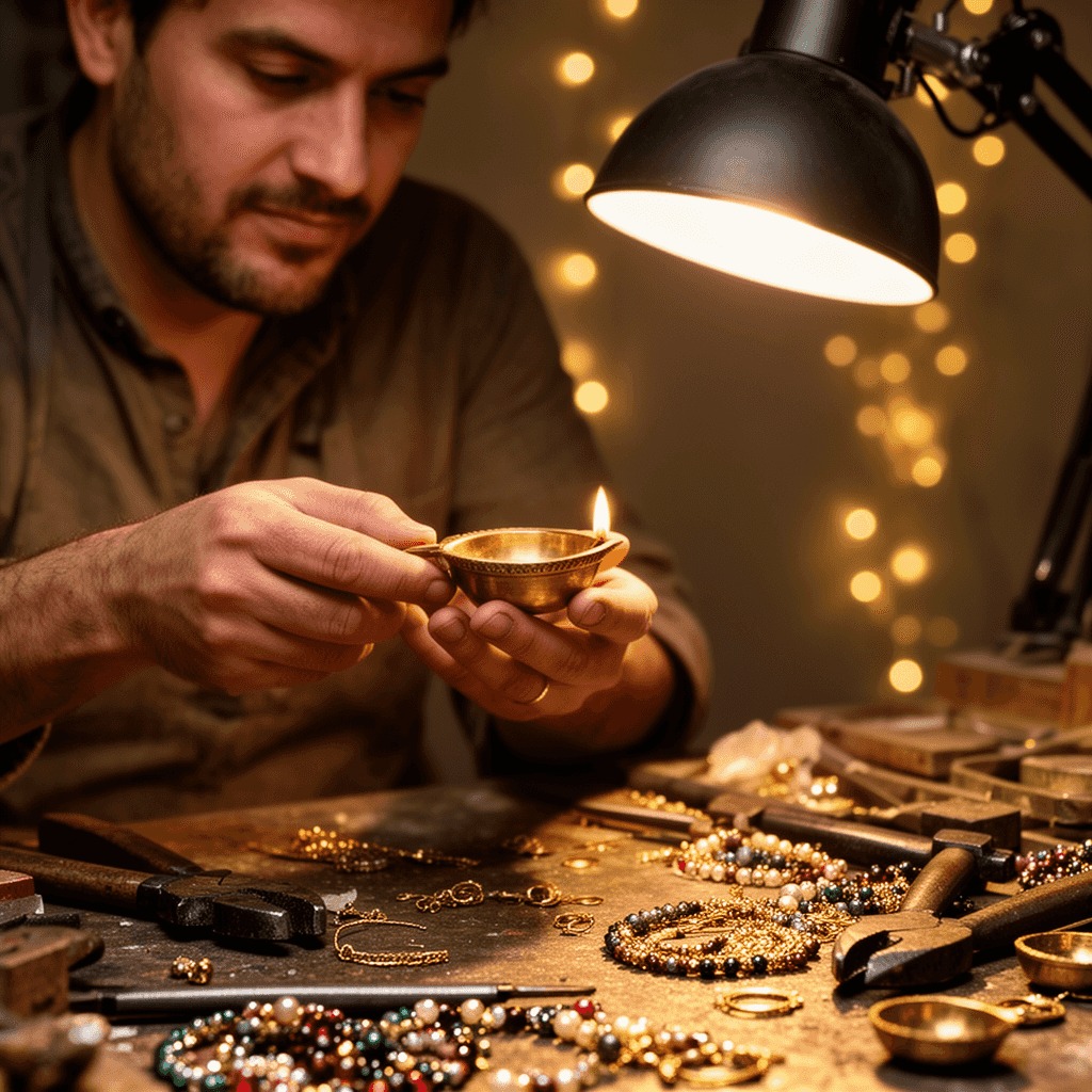 Diwali Festival example generated with Flux 2