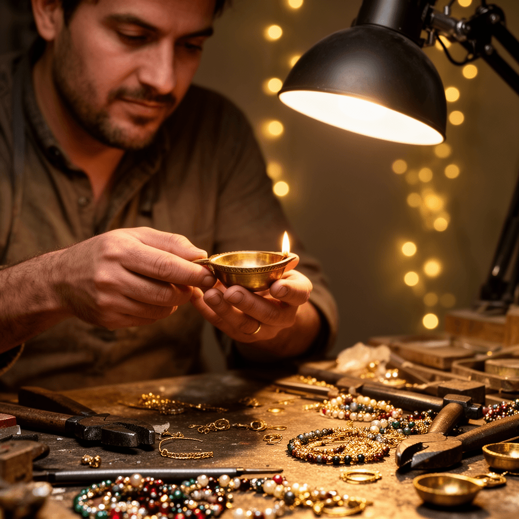 Diwali Festival example generated with Flux 2