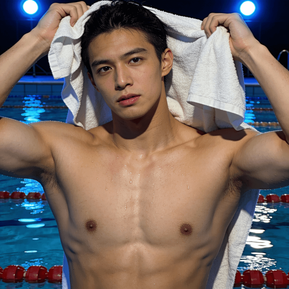 Muscular Physique example generated with ByteDance SeeDream v4.5