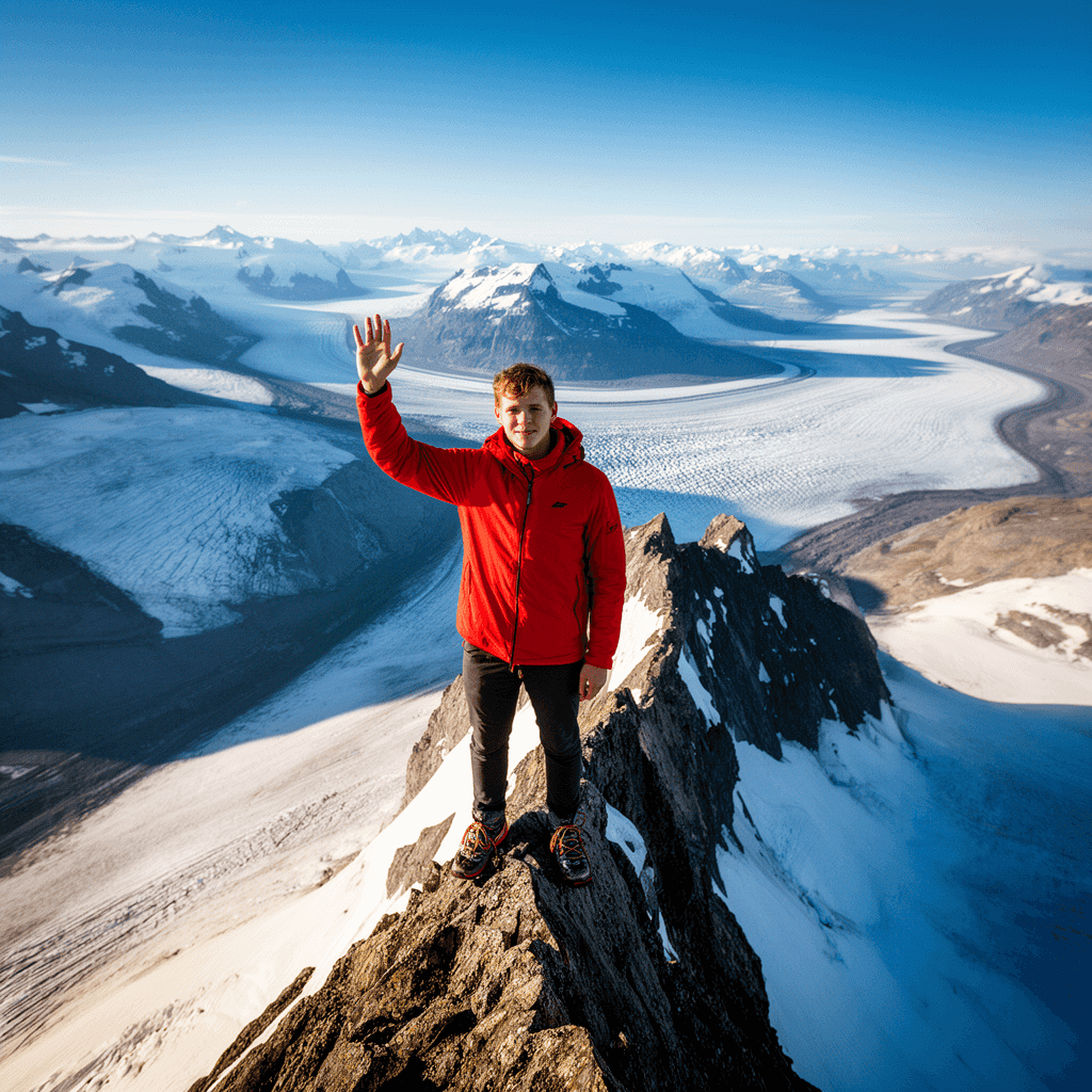 Mountain Peak example generated with Flux 2