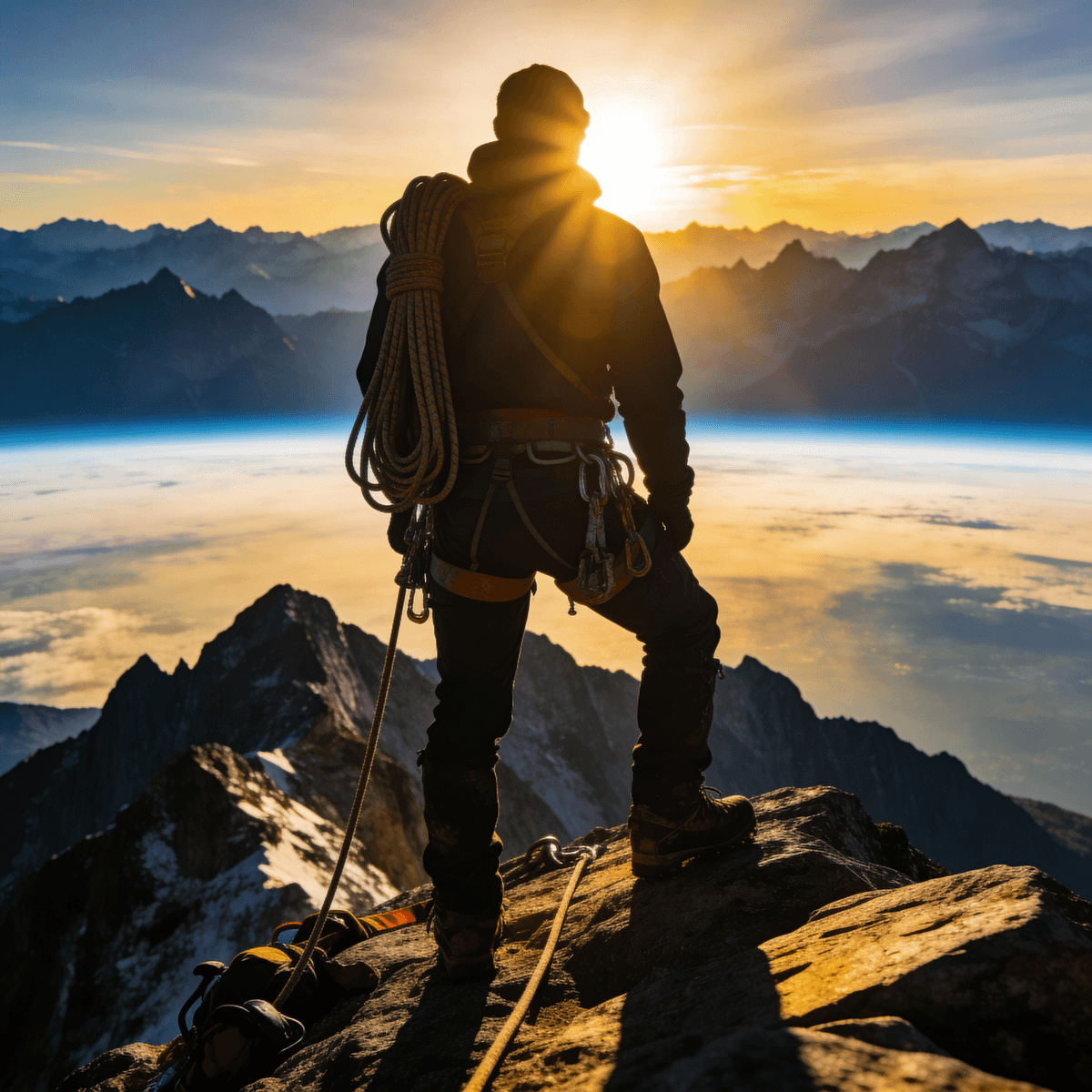 Mountain Peak example generated with ByteDance SeeDream v4.5