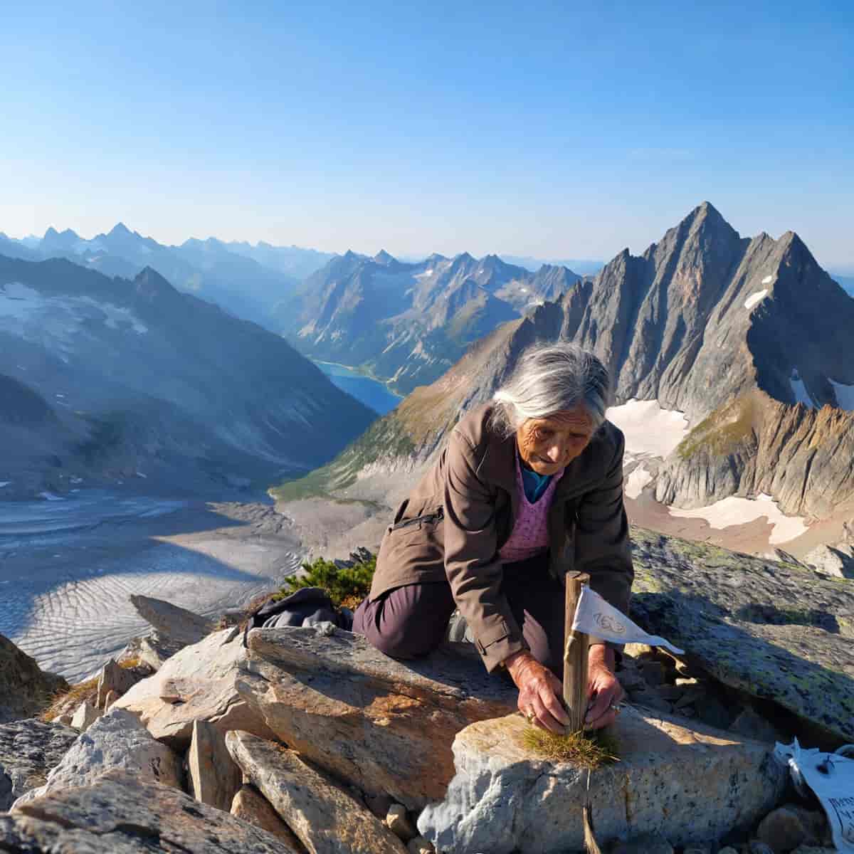 Mountain Peak example generated with ImagineArt 1.5