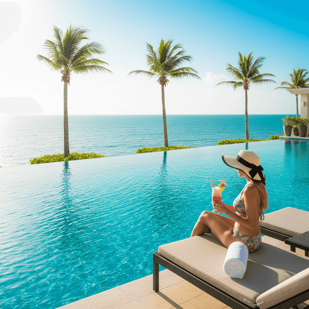 Poolside example generated with Nano Banana