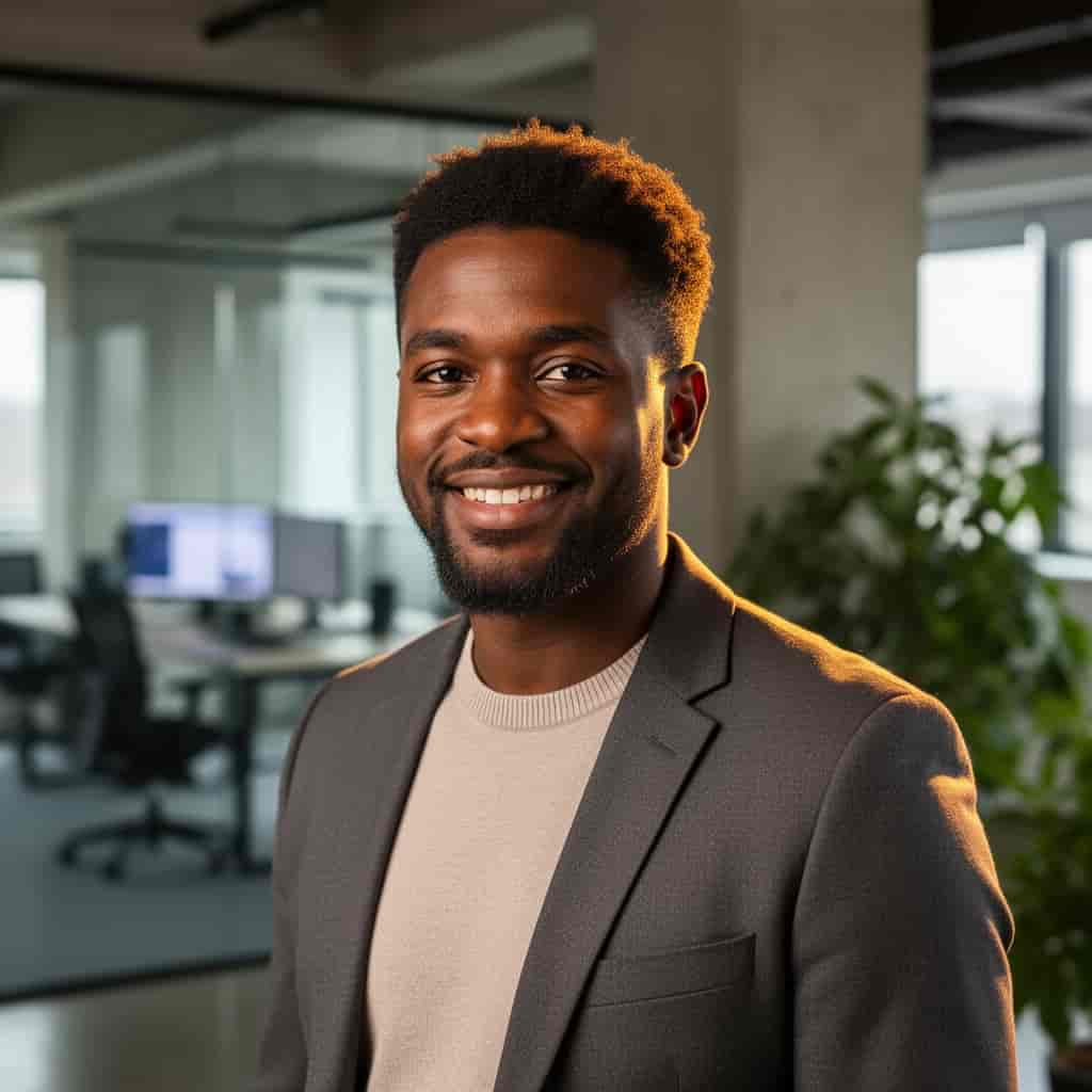 Tech Professional example generated with Flux 2 Flex