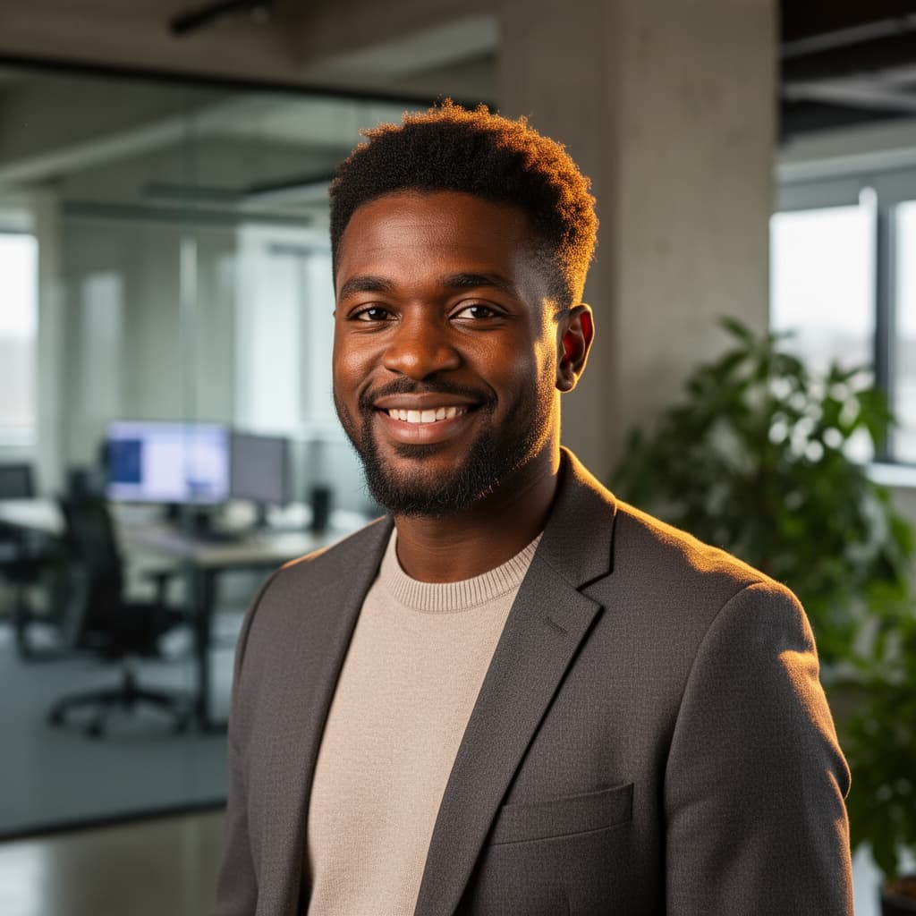 Tech Professional example generated with Flux 2 Flex