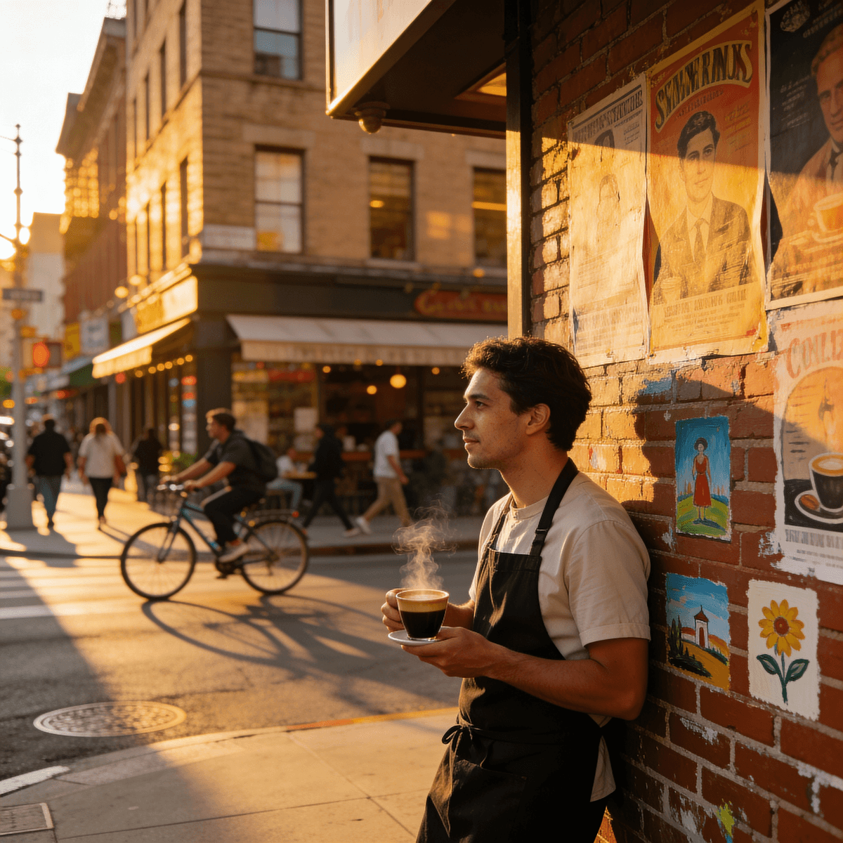 Urban Life example generated with ByteDance SeeDream v4.5