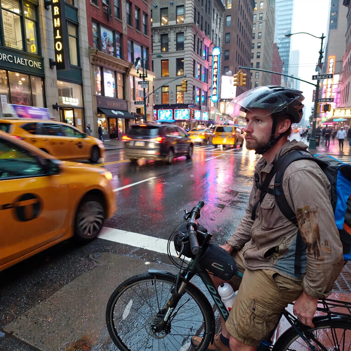 Urban Life example generated with ImagineArt 1.5