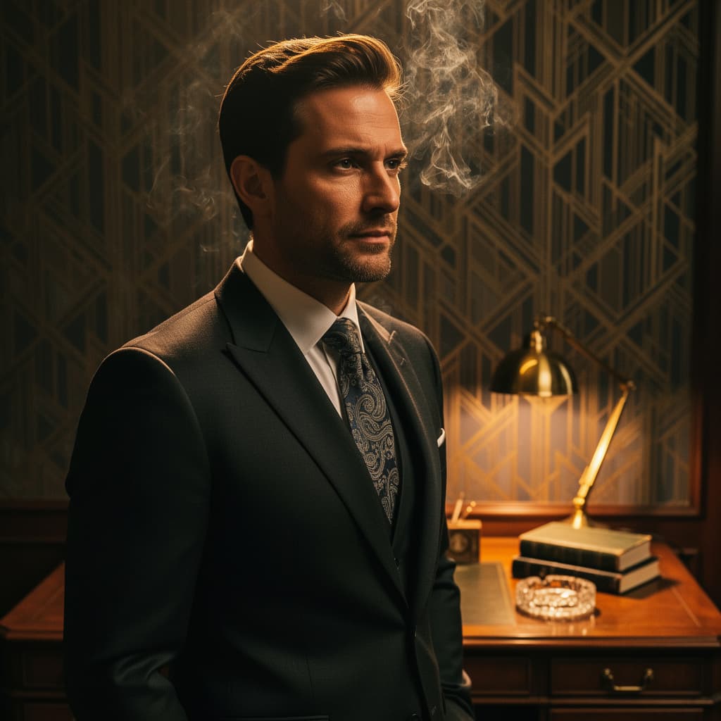 Vintage Sophistication example generated with Flux 2 Flex