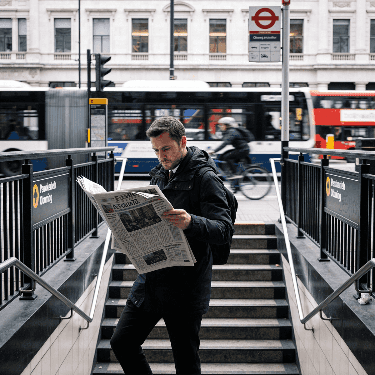 Urban Life example generated with ByteDance SeeDream v4.5