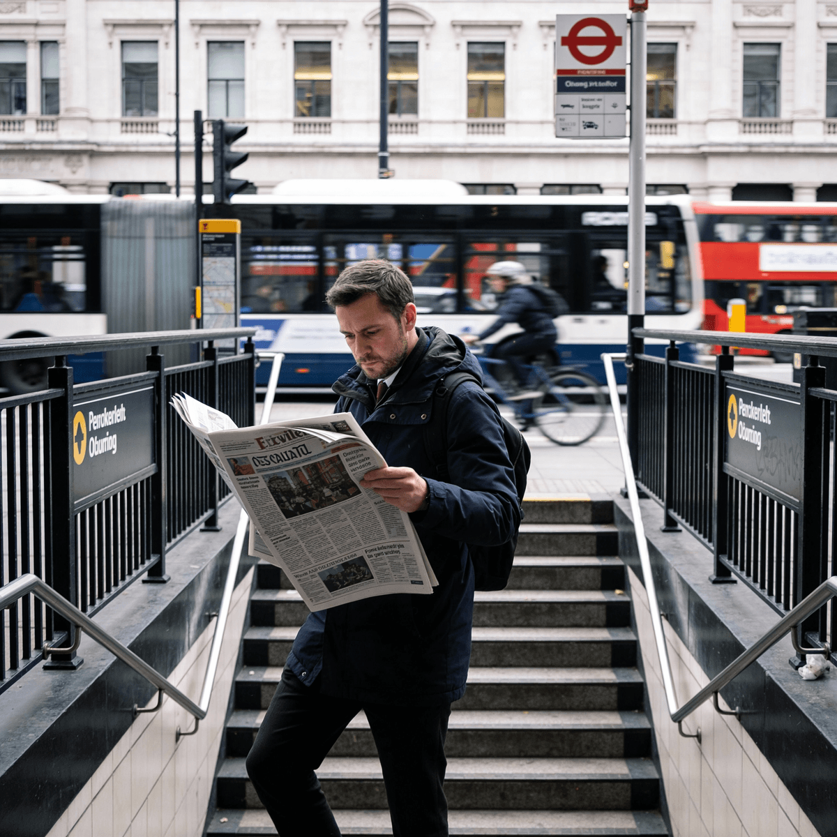 Urban Life example generated with ByteDance SeeDream v4.5