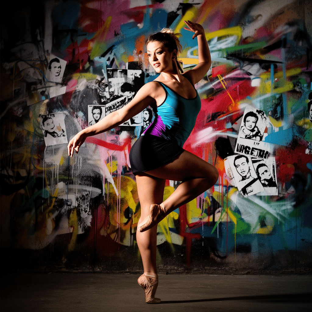 Street Art example generated with Flux 2