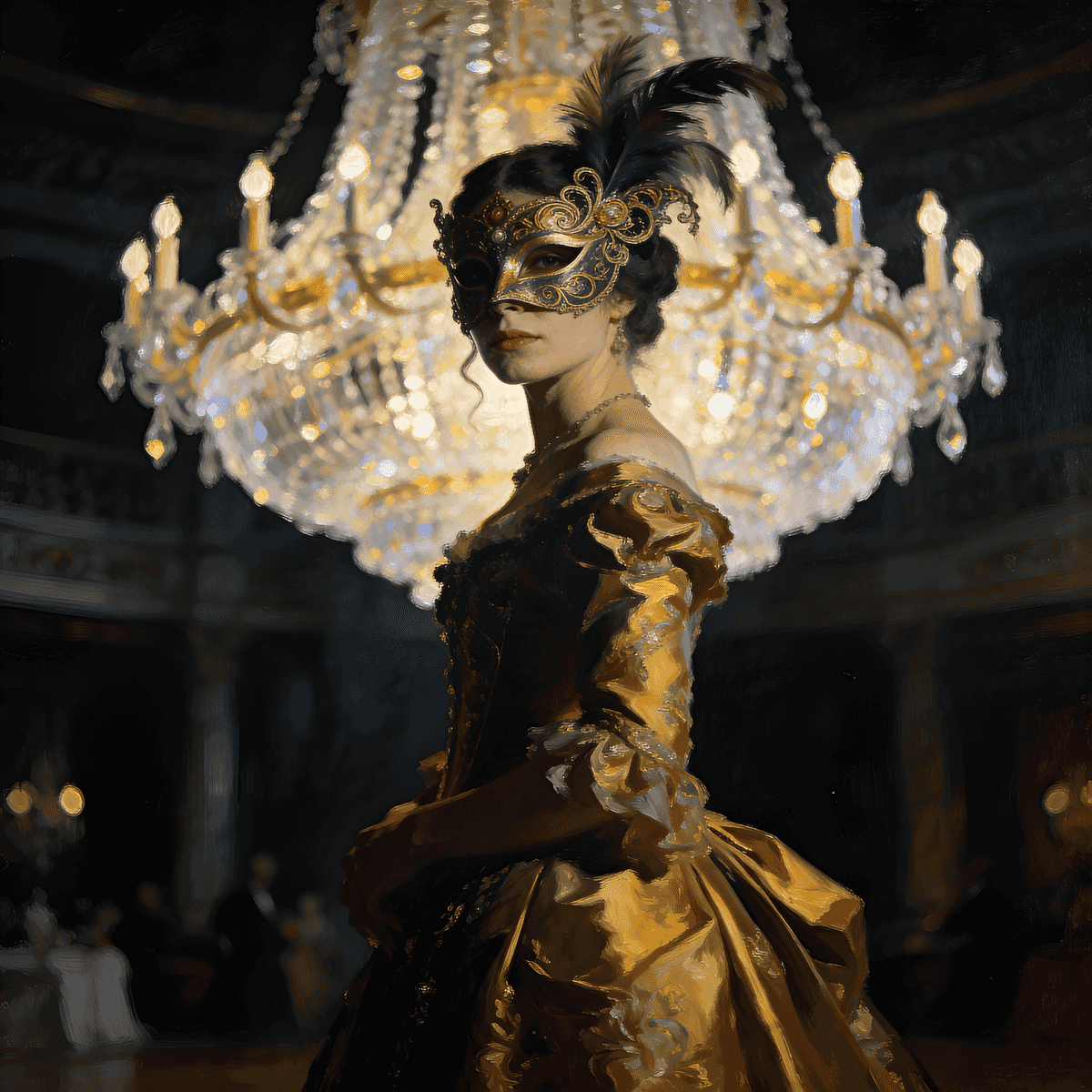 Masquerade Ball example generated with ByteDance SeeDream v4.5