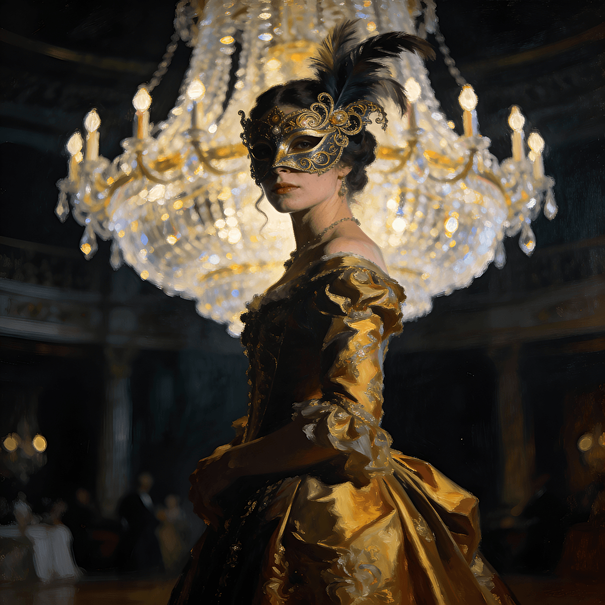 Masquerade Ball example generated with ByteDance SeeDream v4.5