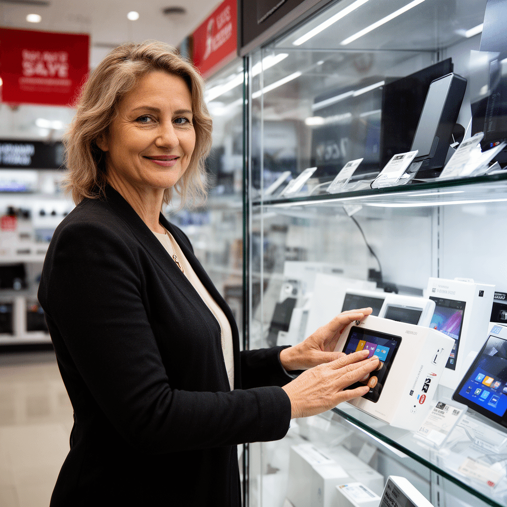 Retail example generated with Flux 2