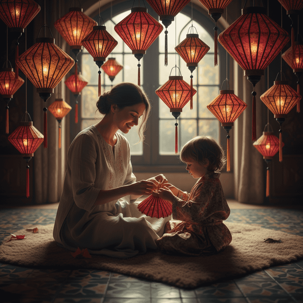 Traditional example generated with Nano Banana