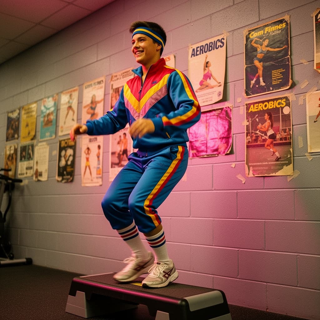 Aerobics example generated with Flux 2 Flex