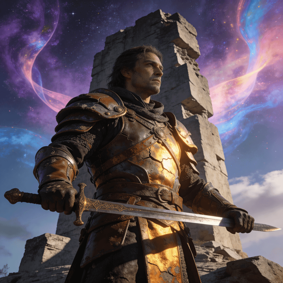 Galaxy Far Away example generated with ByteDance SeeDream v4.5