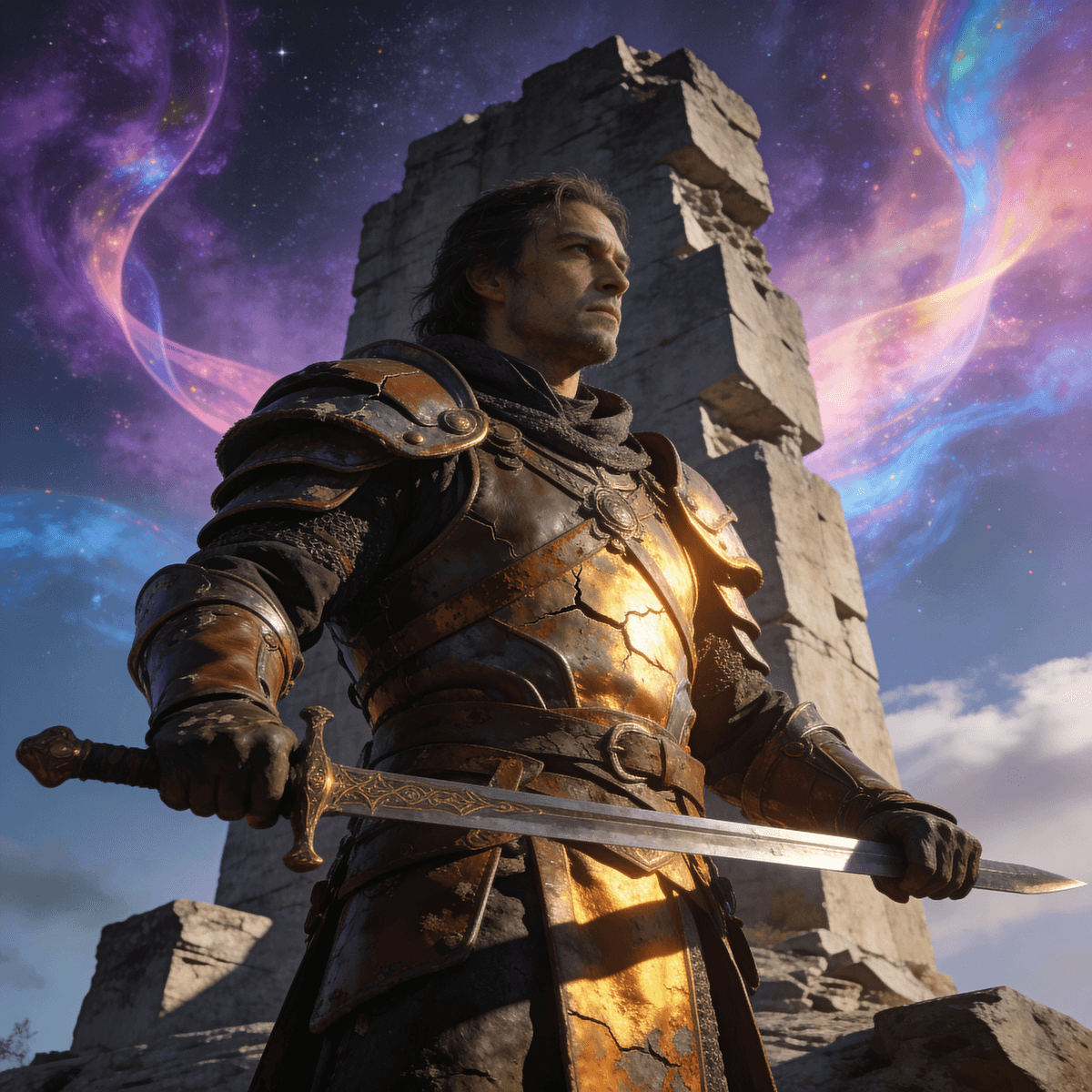 Galaxy Far Away example generated with ByteDance SeeDream v4.5