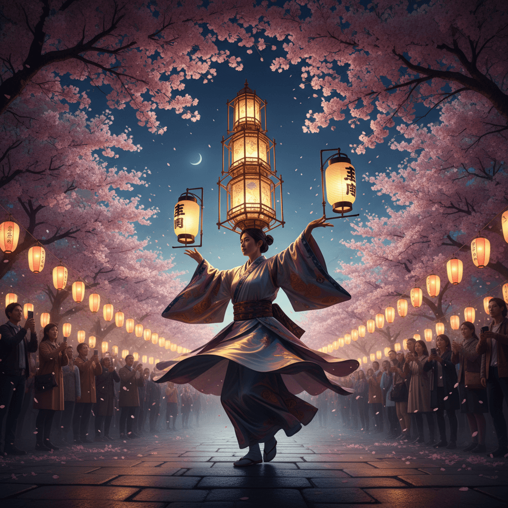 Cherry Blossoms example generated with Nano Banana