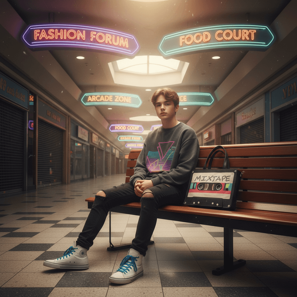 Mall Culture example generated with Nano Banana