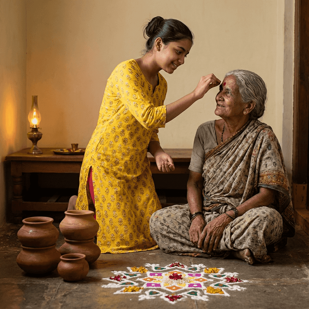 Traditional example generated with Nano Banana Pro