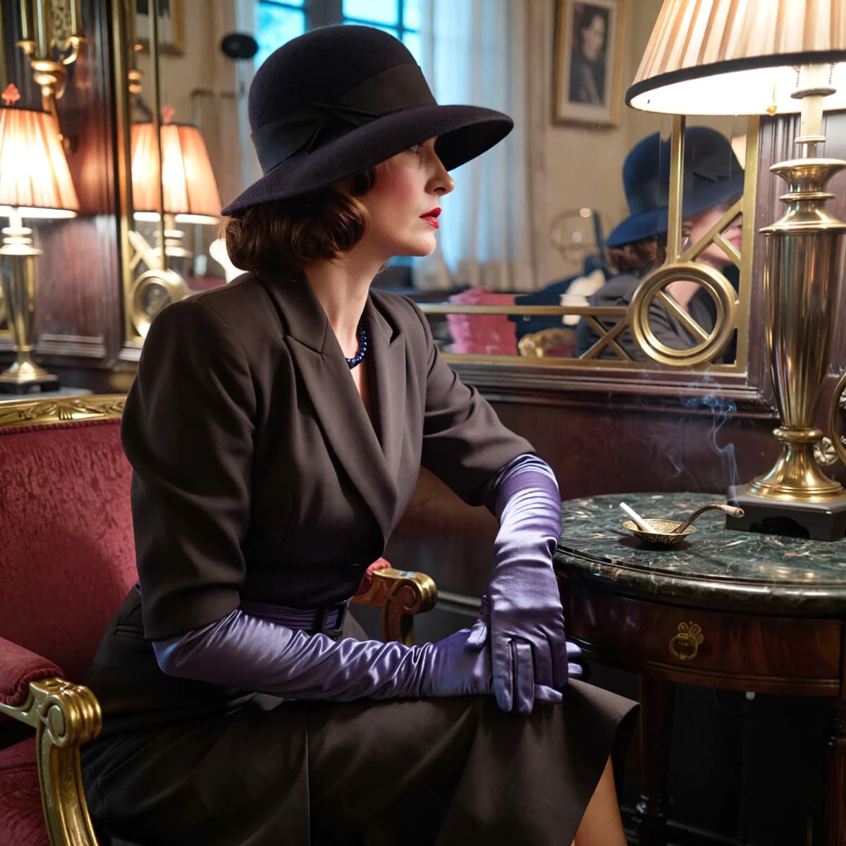 Vintage Sophistication example generated with ImagineArt 1.5