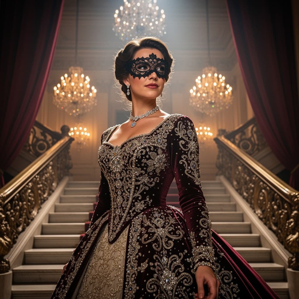 Masquerade Ball example generated with Flux 2 Flex