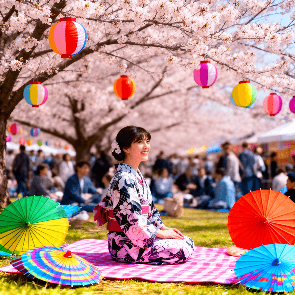 Sakura Festival example generated with Flux 2