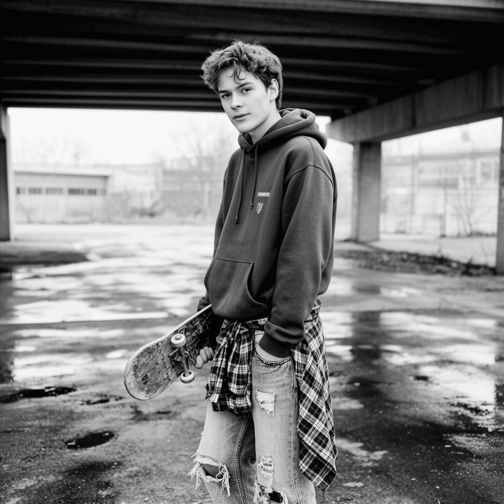 Grunge example generated with Flux 2