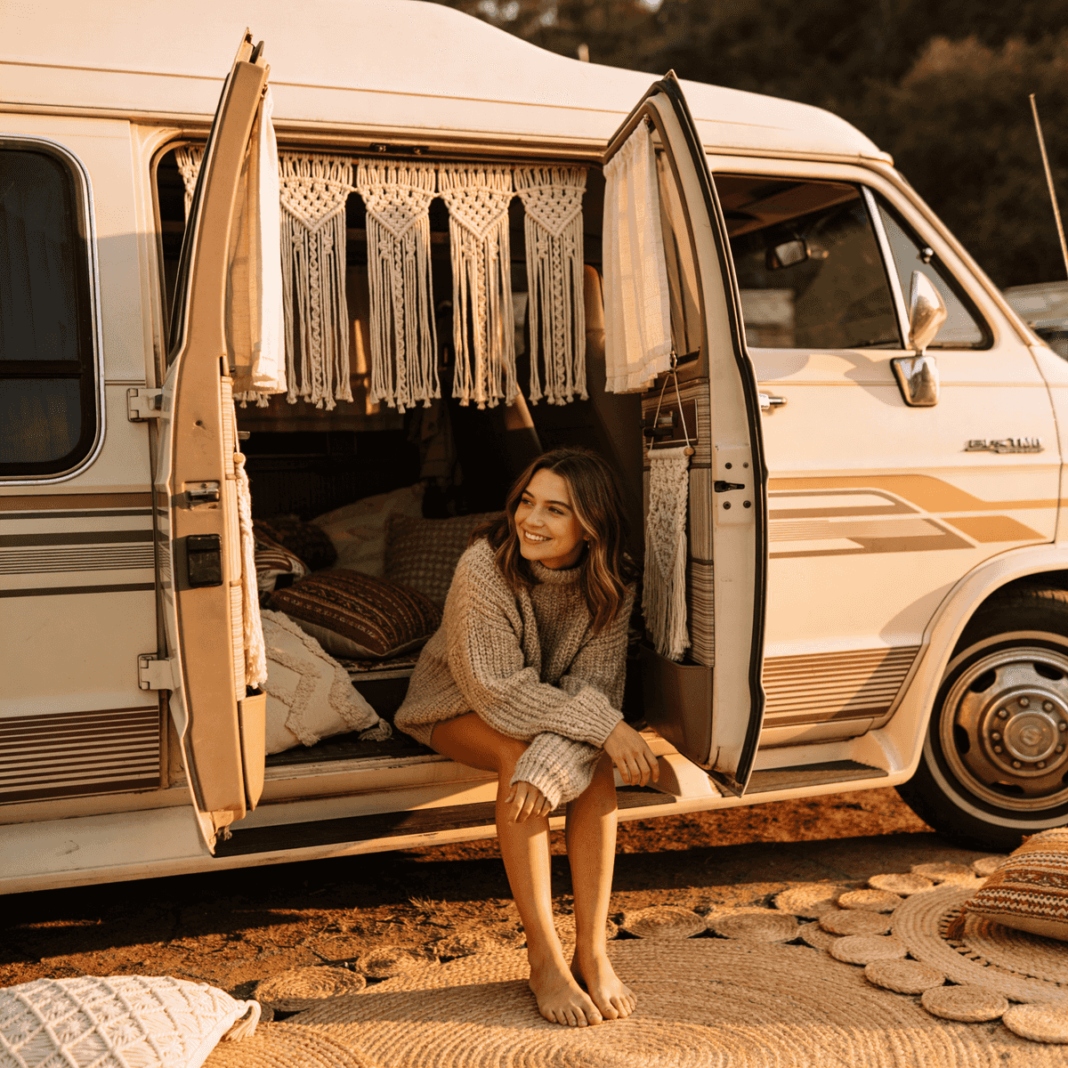 Boho Style example generated with ByteDance SeeDream v4.5