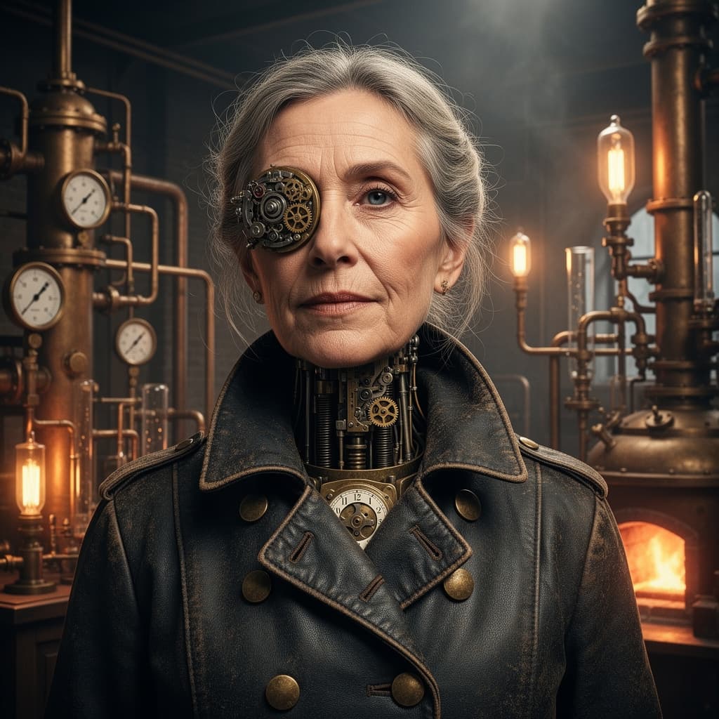 Mechanical example generated with Flux 2 Flex