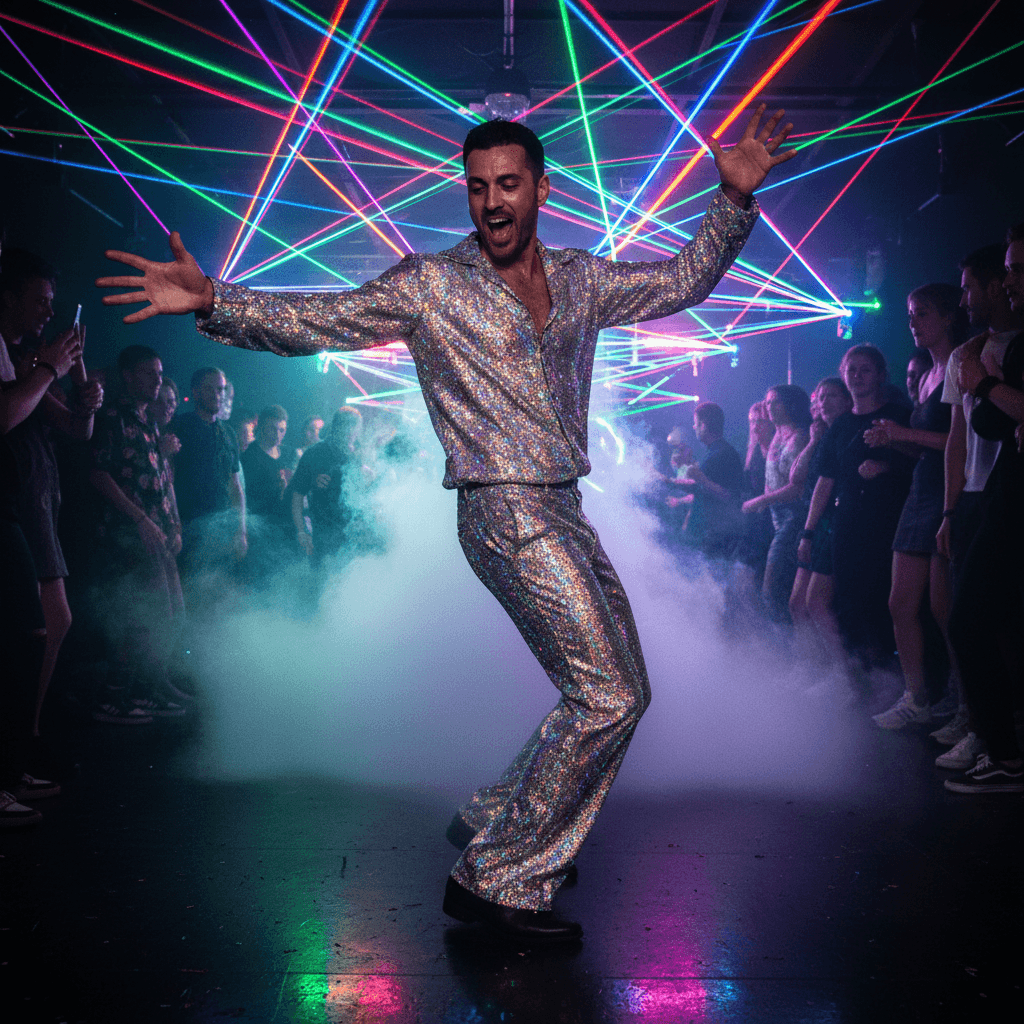 Dance Floor example generated with Nano Banana