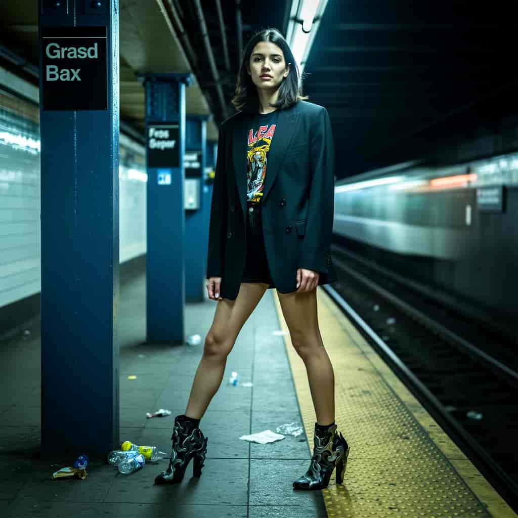 Trendy example generated with Flux 2 Flex