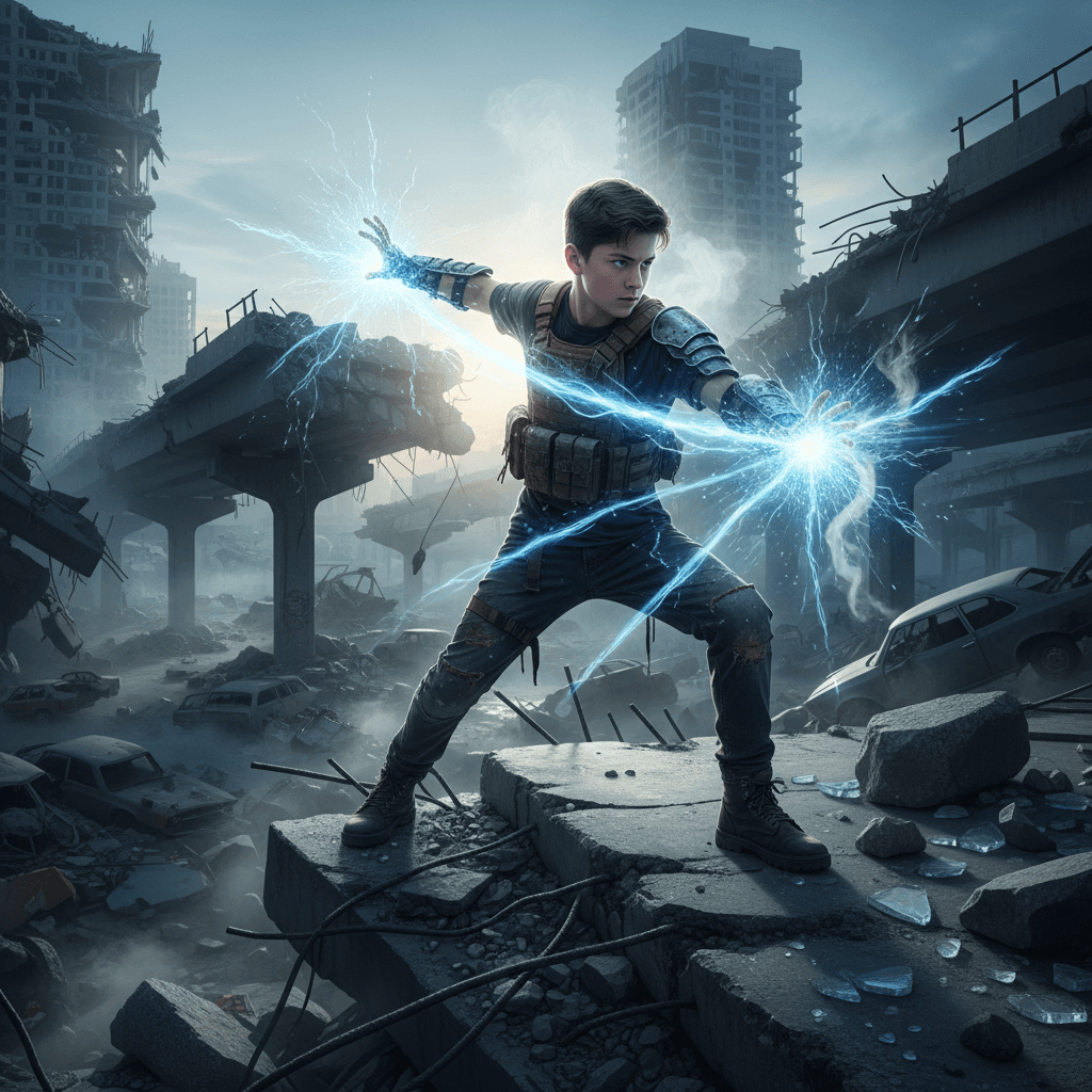 Elemental Powers example generated with Nano Banana