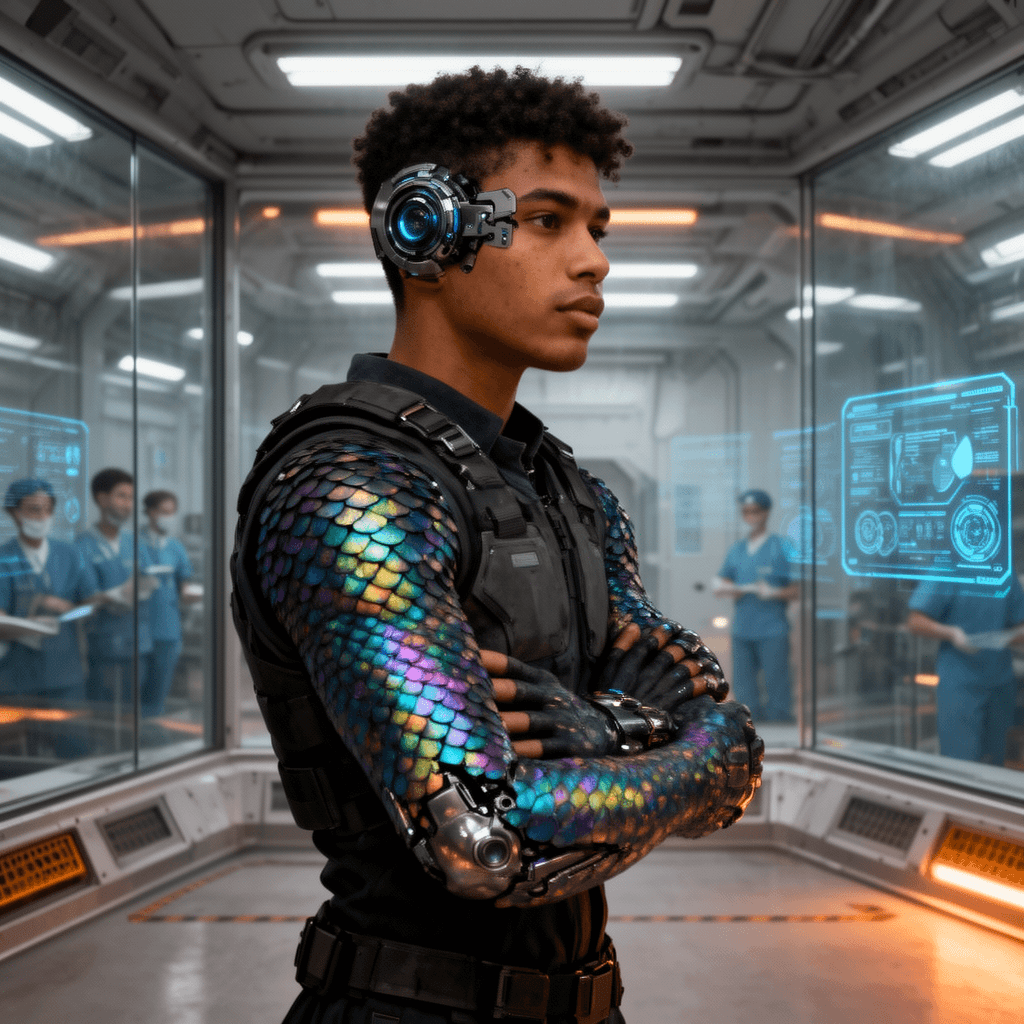 Mutant Hero example generated with Flux 2