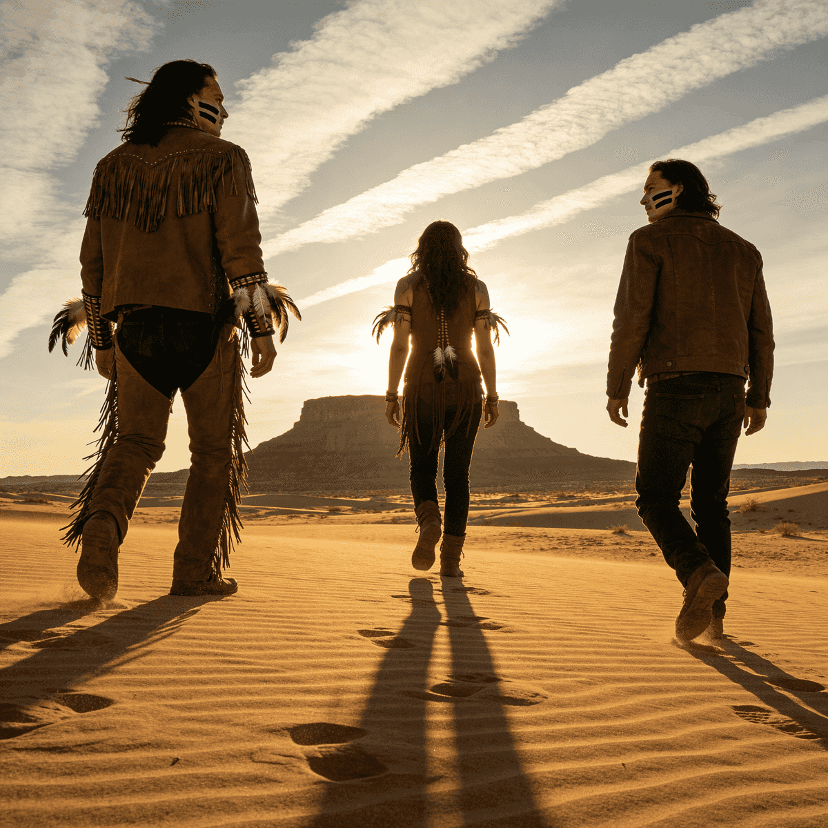 Desert Tribal example generated with ByteDance SeeDream v4.5