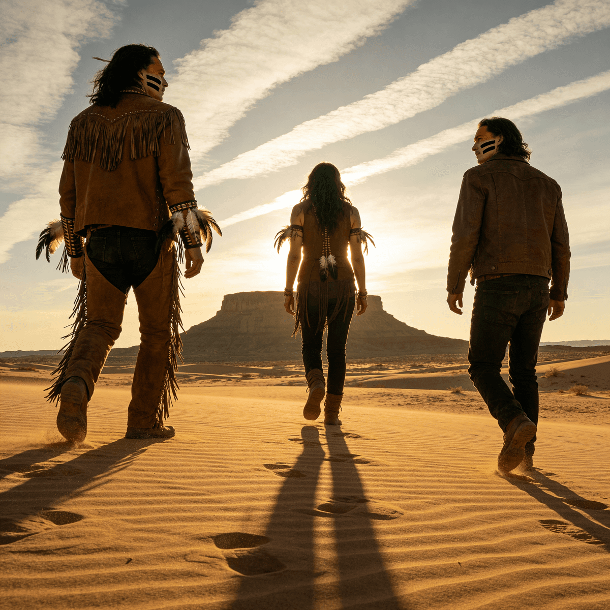 Desert Tribal example generated with ByteDance SeeDream v4.5