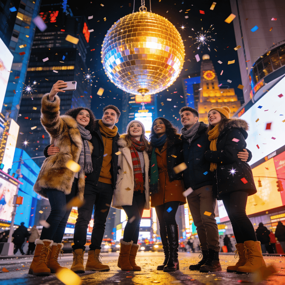 Times Square example generated with ByteDance SeeDream v4.5