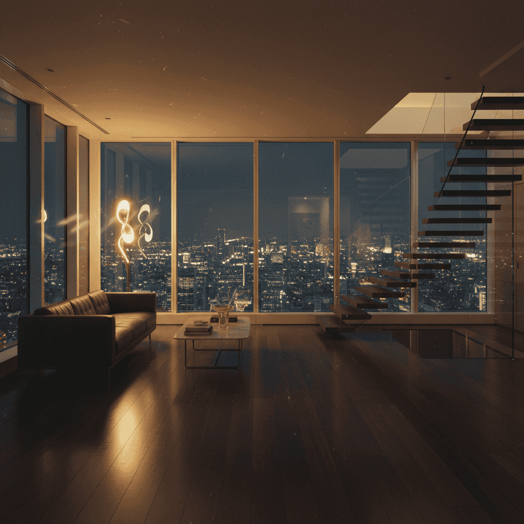 Penthouse example generated with Nano Banana