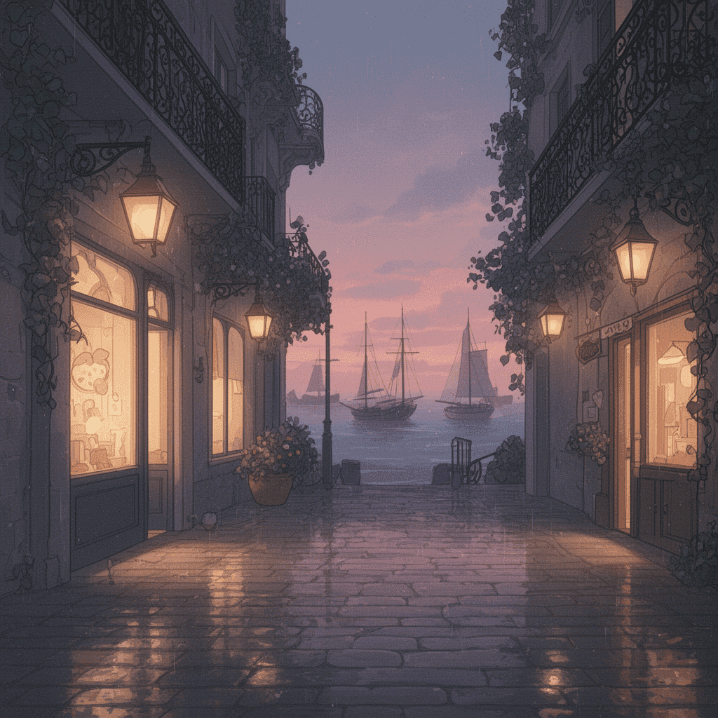 Seaside Town example generated with Flux 2