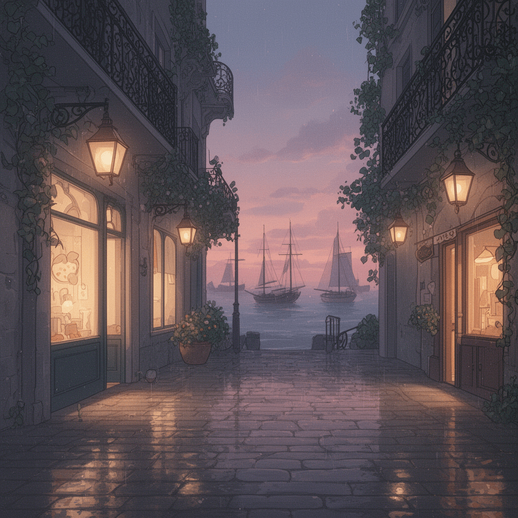 Seaside Town example generated with Flux 2