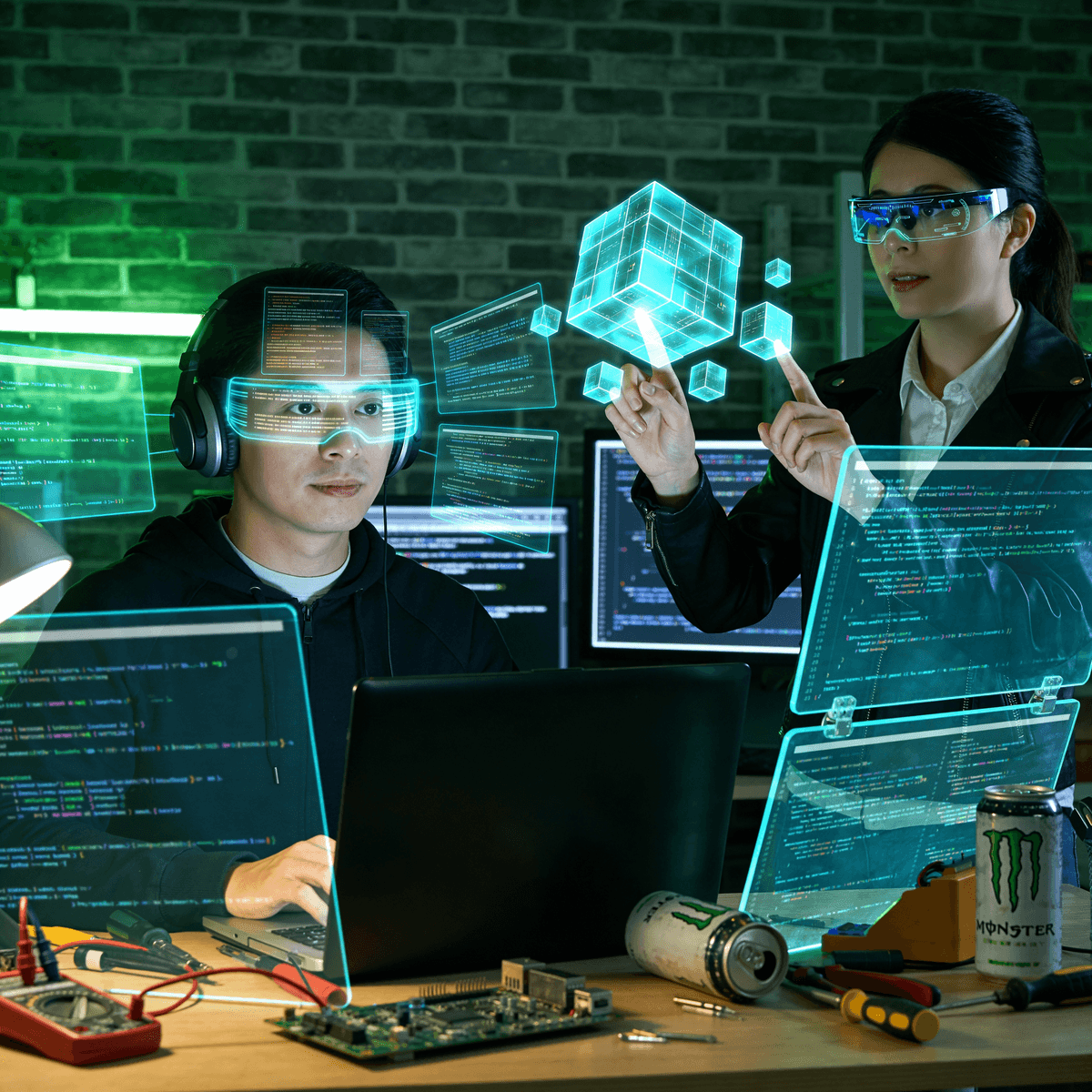 Netrunner example generated with ByteDance SeeDream v4.5