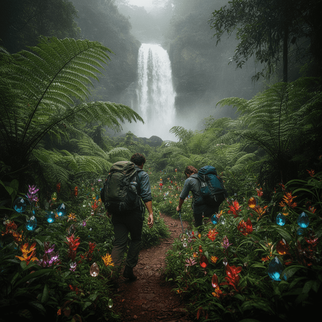 Tropical Jungle example generated with Flux 2